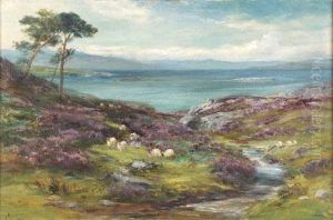 Heather And Sea , Kyle Of Lochalsh by John MacWhirter