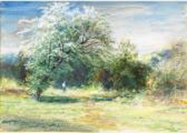At Fontainbleu, Near Barbizon - view 1