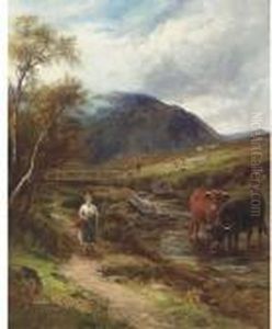 A Highland Lass by John MacWhirter