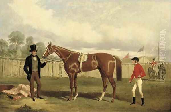 The jockeys' enclosure - view 1