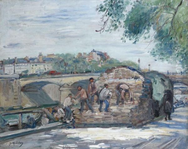 Chargement De La Peniche - view 1