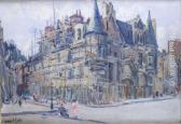 Paris, L'hotel De Sens by Gustave Madelain