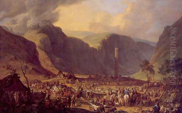 The Pattern at Glendalough, Co. Wicklow 1813 - view 1