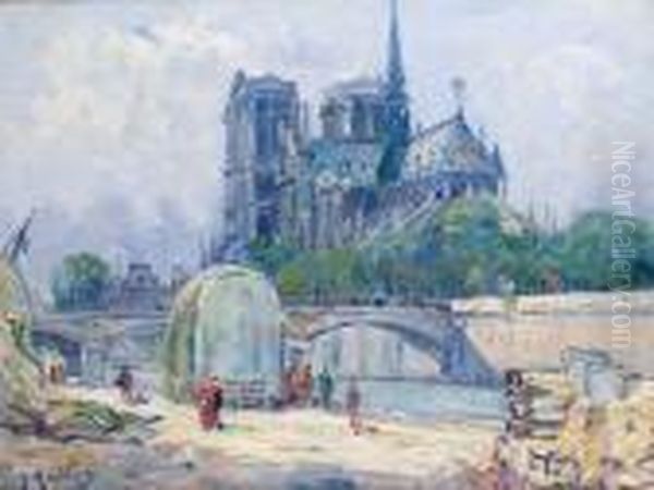 Paris, Notre-dame Et Les Quais - view 1