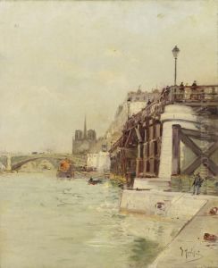 La Seine, Vue De Paris