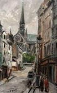 Scene Animee by Gustave Madelain