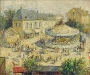 Le Manege by Gustave Madelain