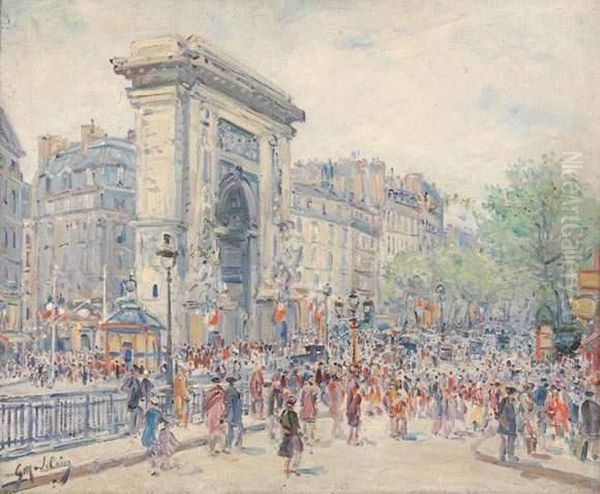 Porte Saint-denis Un 14 Juillet - view 1