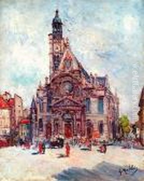 Eglise Saint-etienne Du Mont - view 1