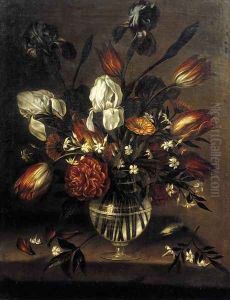 Vase of Flowers by Antonio Ponce