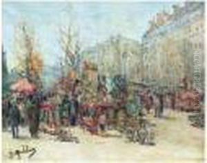 La Brocante by Gustave Madelain