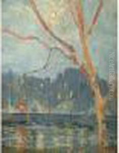 Clair De Lune Sur Le Quai
