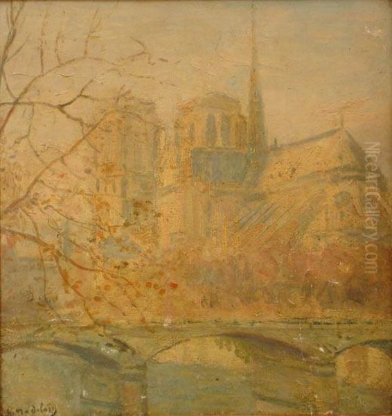 Notre Dame De Paris, Derniers Rayons D'automne - view 1