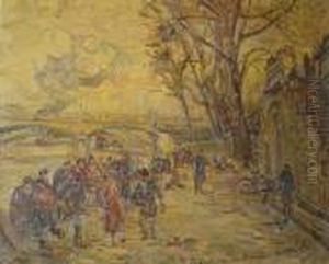 Le Rendez-vous Des Clochards by Gustave Madelain