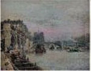 Paris, Notre-dame by Gustave Madelain