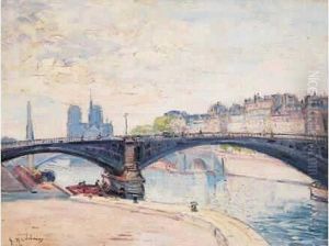 Le Pont Sully Et Notre-dame Le Pont Sully Et Notre-dame