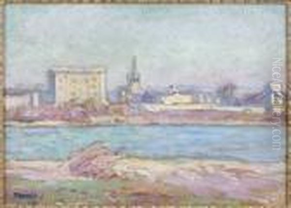Le Rhone A Tarascon - view 1
