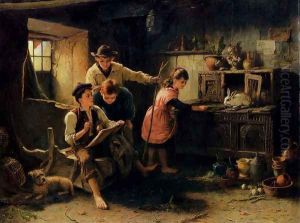 The Studio Of A Rustic Genius by Jonathan Pratt