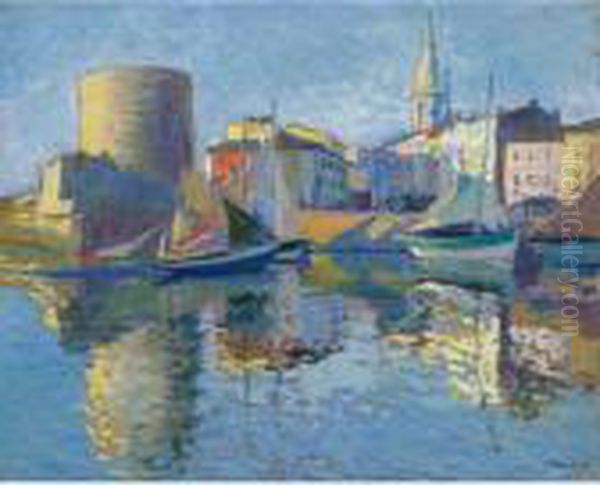 La Rochelle: Coin Du Vieux Port - view 1