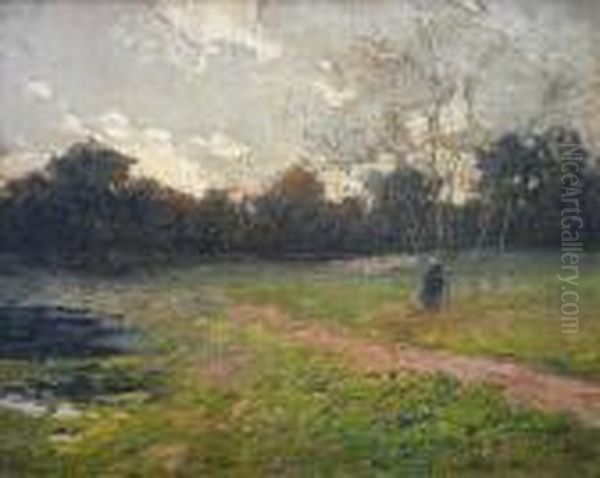 Bergere Et Son Troupeau - view 1