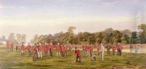 Golf at Blackheath, 1875 - view 1