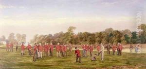Golf at Blackheath, 1875 by Francis, Sir Powell