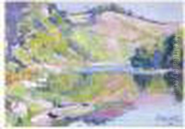 "soleil Sur La Creuse" - view 1
