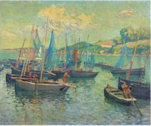Sechage Des Filets, Douarnenez 1907