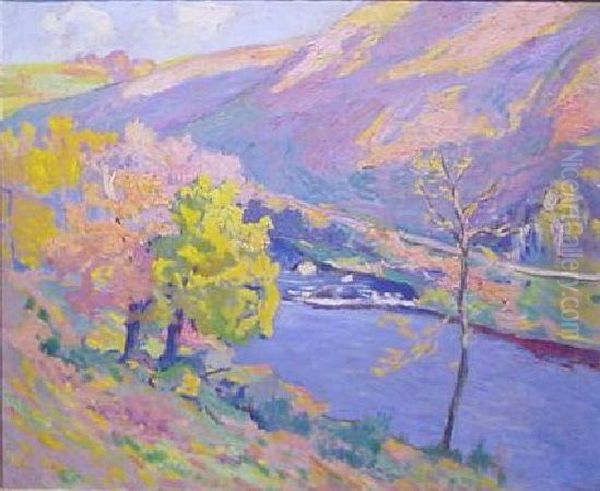 Warm Afternoon In Autumn, Crozant - view 1