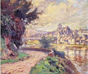 Le Village Au Bord De L'eau, Circa 1918.