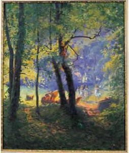 Paysage Aux Quatre Nymphes Paysage Aux Quatre Nymphes