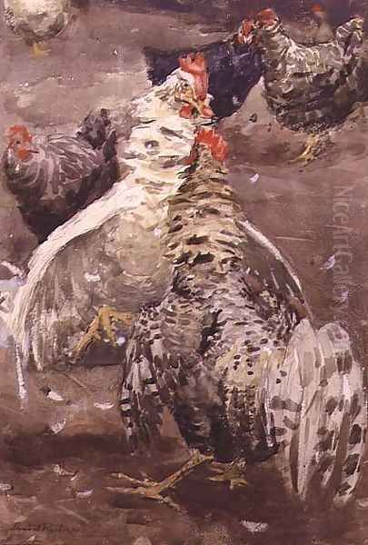 Roosters, 1910 - view 1