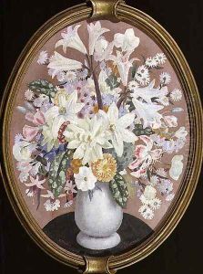 Flowers in a Vase, 1927 by Ernest Procter