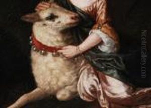 Bildnis Eines Hofischen Madchens Mit Lamm