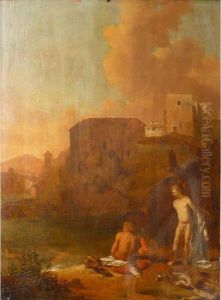 La Baignade by Nicolaes Maes