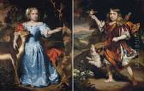 Portrait Of A Girl As Granida; Portrait Of A Boy, As Daifilo - view 1