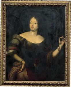 Ritratto Di Gentildonna Con Medaglione by Nicolaes Maes
