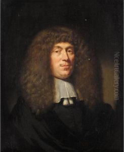 Portrait Of A Cleric, Head And Shoulders, Wearing Black