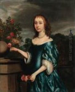 Portrait Of A Lady by Nicolaes Maes