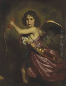 Portrait Of A Boy As Cupid