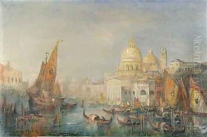 Grand Canal, Venice by Lucien Whiting Powell