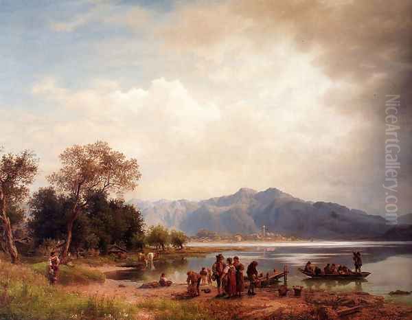 A Mountain Lake, South-Germany - view 1