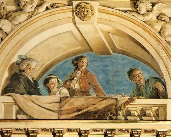 Theatre Box with Spectators in Polish Costume - view 1