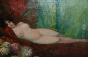 Reclining Nude by Adam Pelczynski