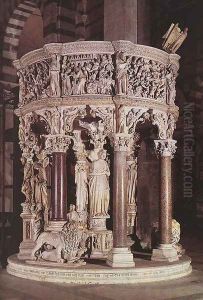Pulpit by Giovanni Pisano