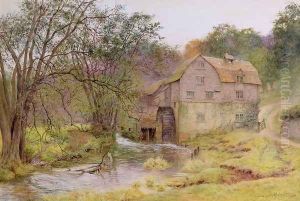 The Never Failing Brook, The Busy Stream, 1898 by Wilmot, R.W.S. Pilsbury