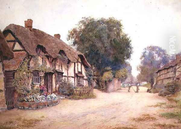 Gossiping, The Village Street, 1902 - view 1