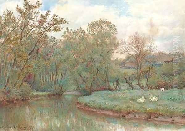 The bend of the stream - view 1