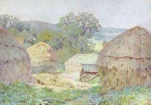 The farmyard - a summer morning The farmyard - a summer morning