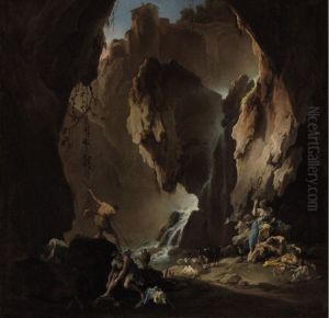 Shepherds In A Grotto Shepherds In A Grotto